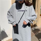 裏起毛パーカーワンピース レディース ワンピース | NinaetLina | 詳細画像10 