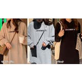 裏起毛パーカーワンピース レディース ワンピース | NinaetLina | 詳細画像2 