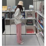 裏地フリースコーデュロイセミワイドパンツ レディース ボトムス | NinaetLina | 詳細画像8