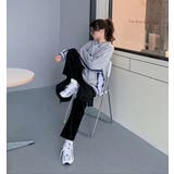 裏地フリースコーデュロイセミワイドパンツ レディース ボトムス | NinaetLina | 詳細画像9