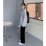 裏地フリースコーデュロイセミワイドパンツ レディース ボトムス | NinaetLina | 詳細画像10