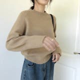 モックネックミドルゲージニット レディース トップス | NinaetLina | 詳細画像4