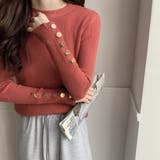 裏フリースボアリブニット レディース トップス | NinaetLina | 詳細画像10