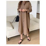 ロングシャツワンピース レディース トップス | NinaetLina | 詳細画像12