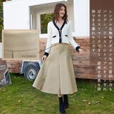 フェイクレザーロングスカート レディース ボトムス | NinaetLina | 詳細画像4