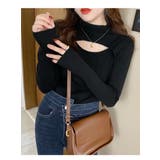 リブニットソー レディース トップス | NinaetLina | 詳細画像4