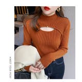 リブニットソー レディース トップス | NinaetLina | 詳細画像7