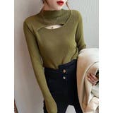 リブニットソー レディース トップス | NinaetLina | 詳細画像3