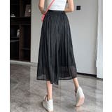 フレアスカート キャザー ロングスカート | NinaetLina | 詳細画像3