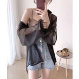 シアーシャツブラウス カーディガン 夏 | NinaetLina | 詳細画像5