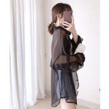 シアーシャツブラウス カーディガン 夏 | NinaetLina | 詳細画像6