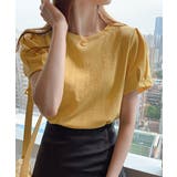 Tシャツ レディーストップス 半袖 カットソー 韓国ファッション カジュアル | NinaetLina | 詳細画像4