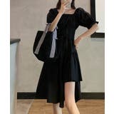 ウエストレースアップ ワンピース 小さめ | NinaetLina | 詳細画像5