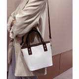 ホワイト | バケツバッグ PUレザー ハンドバッグ | NinaetLina