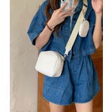 アイボリー | ポーチ付きショルダーバッグ ポシェット レディース | NinaetLina