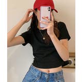 ショート丈tシャツ へそ出し 8色 | NinaetLina | 詳細画像2