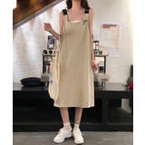 グレージュ | キャミワンピース ジャンパースカート 夏 | NinaetLina