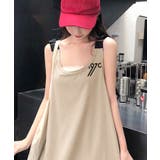 キャミワンピース ジャンパースカート 夏 | NinaetLina | 詳細画像5