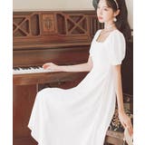 ロングワンピース Aライン 半袖 | NinaetLina | 詳細画像1