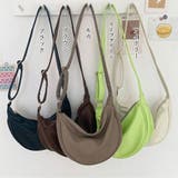 ハーフムーンショルダーバッグボディバッグ レディース PUレザー | NinaetLina | 詳細画像2