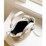 ストローショルダーバッグ かごバッグ 夏 | NinaetLina | 詳細画像5