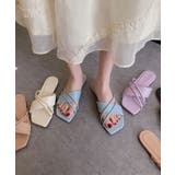 フラットサンダル 美脚 スリッパ | NinaetLina | 詳細画像1