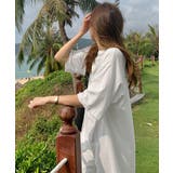 ホワイト | ゆったり Tシャツワンピース レディース | NinaetLina