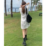 ゆったり Tシャツワンピース レディース | NinaetLina | 詳細画像4