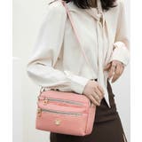 ピンク | サコッシュバッグ レディース 斜めがけ | NinaetLina