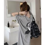 五分袖Tシャツワンピース バックプリント レディース | NinaetLina | 詳細画像2