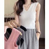 タンクトップ ショート丈 サマーニット | NinaetLina | 詳細画像2