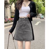 デニムスカート レディース ミニスカート | NinaetLina | 詳細画像3