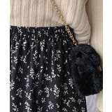 小花柄 フレアスカート Aラインスカート | NinaetLina | 詳細画像5 