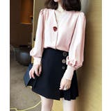 スキッパー ブラウス レディース | NinaetLina | 詳細画像4