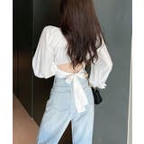 長袖 シャツ ショート丈 | NinaetLina | 詳細画像3