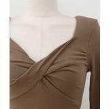 Vネック カットソー 着やせ | NinaetLina | 詳細画像5