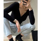 Vネック カットソー 着やせ | NinaetLina | 詳細画像4