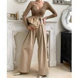 Vネック カットソー 着やせ | NinaetLina | 詳細画像2