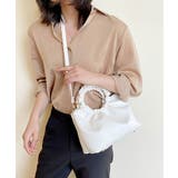 ギャザーバッグ レディース ショルダーバッグ | NinaetLina | 詳細画像1