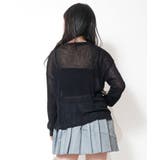 シアーライトニット レディース レイヤード | NinaetLina | 詳細画像2