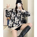 ジャガード柄ニットトップス 長袖 韓国 | NinaetLina | 詳細画像4