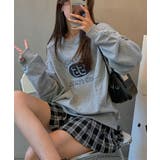 英字ロゴ トレーナー プリントスウェット | NinaetLina | 詳細画像3