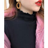 裏起毛ハイネックニットトップスレディース 韓国風 タートルネックセーター | NinaetLina | 詳細画像2