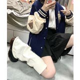 ブーツカットニットレッグウォーマー ロング レディース | NinaetLina | 詳細画像3