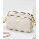 アイボリー | キルティングショルダーバック ショルダーバッグ レディース | NinaetLina