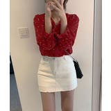 ハート柄 シャツブラウス レディース | NinaetLina | 詳細画像5