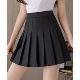 プリーツミニスカート インナーパンツ付き レディース | NinaetLina | 詳細画像2 