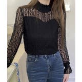 シアーブラウス フリル シアートップス | NinaetLina | 詳細画像4