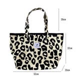 ヒョウ柄トートバック トレンド 韓国 | NinaetLina | 詳細画像11