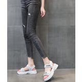 厚底スポーツサンダル ベルクロ レディース | NinaetLina | 詳細画像6